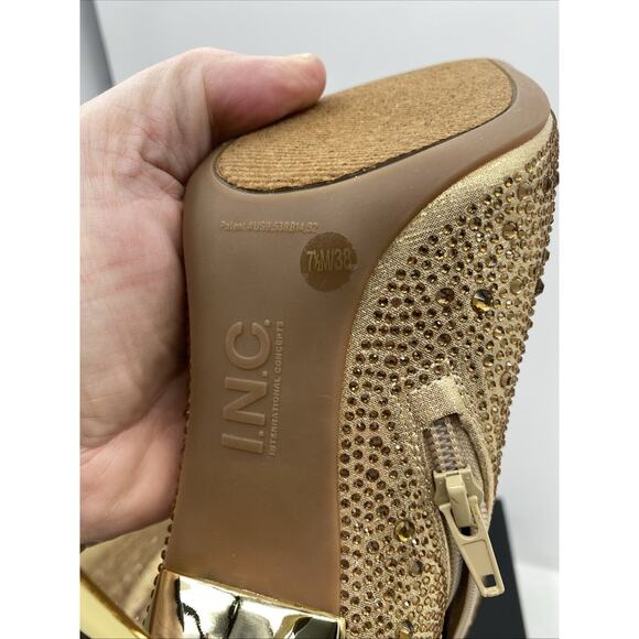 INC Womens Saveria 5 Rhinestone Tall Over-The-Knee Boots Shoes Size 7. 5 $200 - Picture 11 of 11